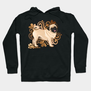 Fawn Pug Hoodie